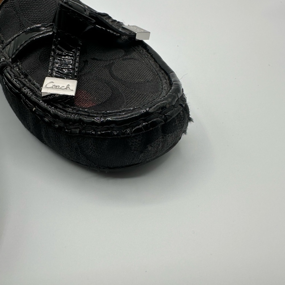 Coach Black Loafers with Tassels and Metallic Accent Women’s US 7 With The Box - Picture 14 of 16